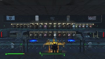 BOS Power Armour Factory - Starlight Drive-in - Fallout 4 Settlement Build - Brotherhood of Steel