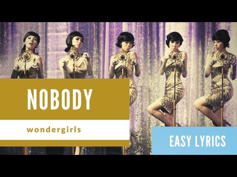Wonder Girls - 'Nobody' (Kor. Ver) Easy Lyrics - YouTube