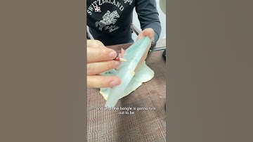 Process of Creating Jade Bangles from Raw Jade Stones