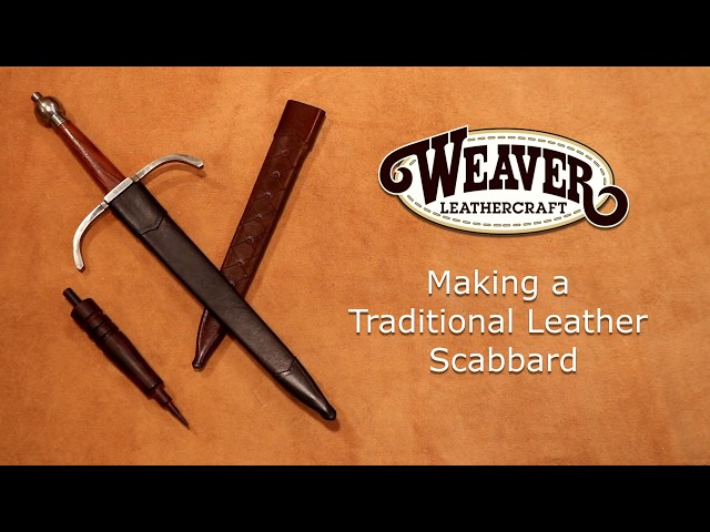 Making a Simple Leather Scabbard 