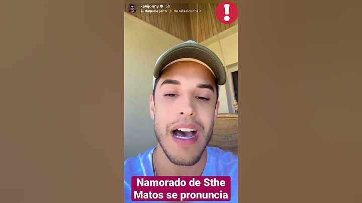 Kevi Jonny fala sobre polêmica entre a ex e a atual Sthe Matos