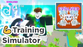 NOOB TO PRO PART2 DAY 4 MAKING OP EVO PET in 💪Training Simulator ROBLOX screenshot 3