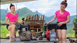 The genius girl repaired and restored the farmer's entire Kamasuki DG-178 diesel engine by Huệ Mechanic 11,820 views 2 weeks ago 55 minutes