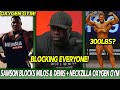 Why samson dauda blocked milos denis  chris  neckzilla joins oxygen  wesley vissers is massive