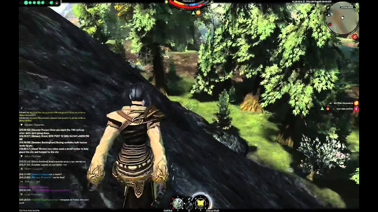 Darkfall UW PvP - 2 vs. 2 video game tough guys