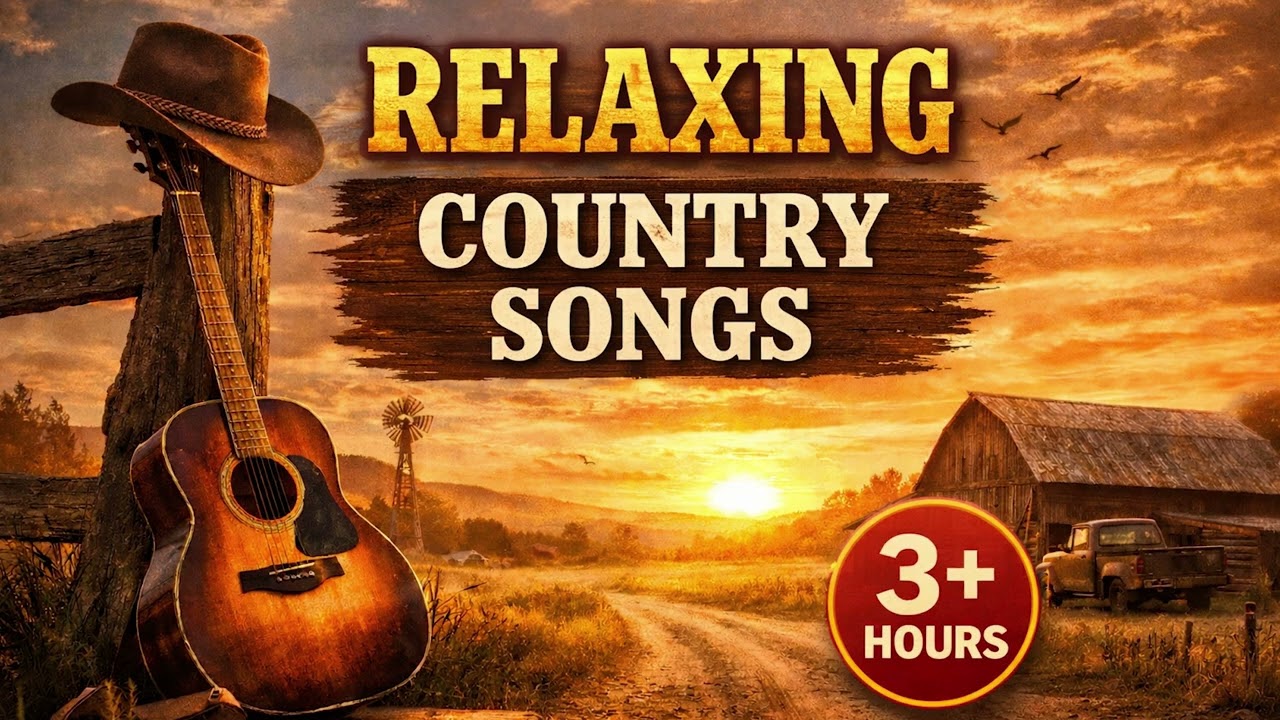 RELAXING COUNTRY MUSIC MIX – Best Playlist for a Peaceful Country Escape