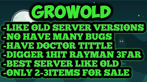 👑BEST! Growtopia Private Server + Tutorial Join!!! (LIKE REAL GT) | GROWOLD