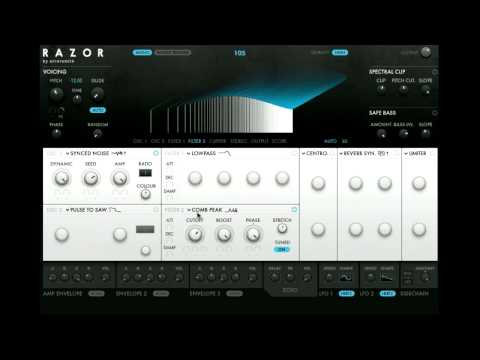 Native Instruments Razor Dubstep Wobble