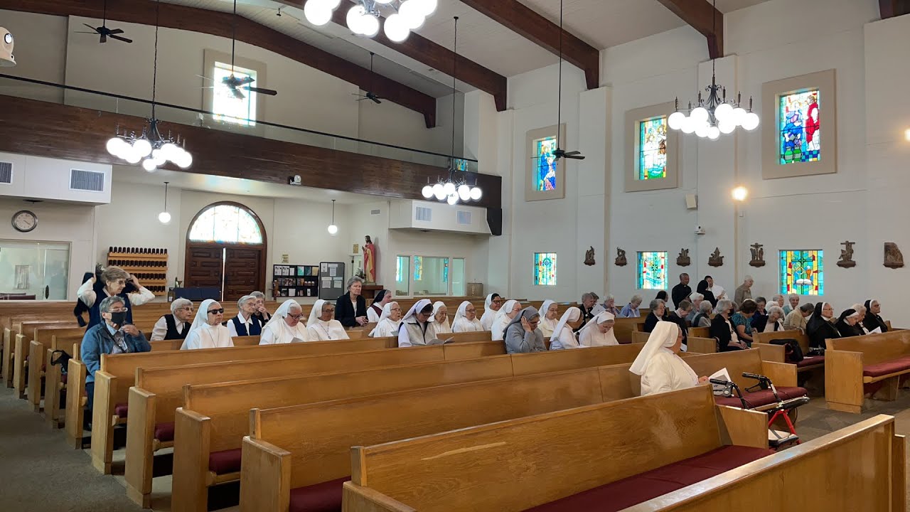 Jubilee Mass Consecrated Life Jubilarians - YouTube