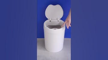 Lixeira com Sensor Branca 12L é na Utilplast