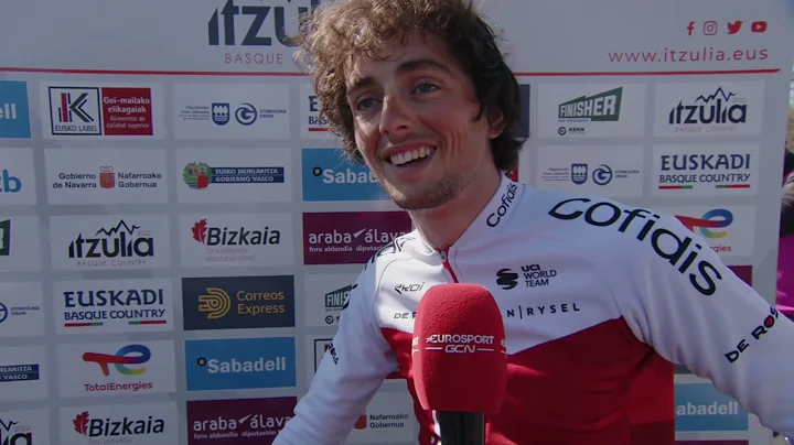 Victor Lafay - Interview au dpart - Itzulia Basque Country 2022 - Etape 4