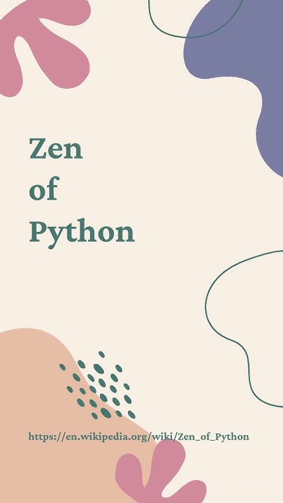 Zen of Python #motivation #learning #python #pythonprogramming # ...