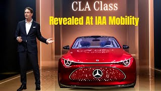 Mercedes Benz CLA Class Concept Reveal at IAA Mobility 2023