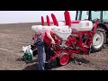 ArmaTrac 584e + HMS, diskosna sejalica. ArmaTrac584e + HMS double disc seeder.