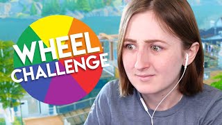 Spinning a Wheel to Decide My Sims Build