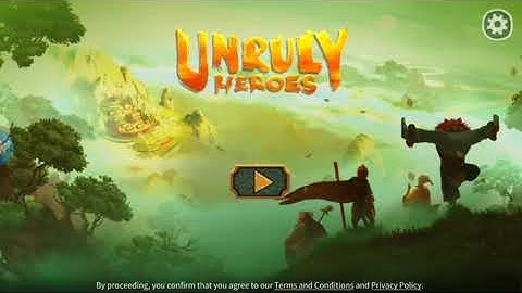Unruly Heroes Gameplay/Walkthrough/Playthrough SkullCanyon (Fanged Forest Part 1.2.3)IN[4K]