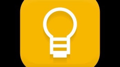 Google Keep: Handwritten notes
