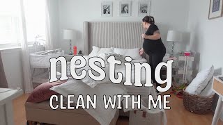 Clean With Me 🧼 38 Weeks Pregnant! by Tina Sayers 1,514 views 1 year ago 27 minutes