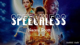 Naomi Scott - Speechless (Lyrics)(From Aladdin)