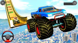 Monster Truck Mega Ramp Impossible Driver - Car Extreme Stunts GT Racing - Android GamePlay screenshot 3