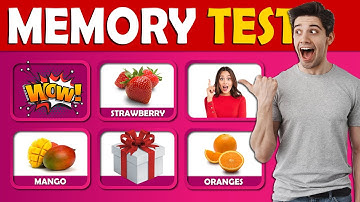 Unlock Genius: Only 1% Can Finish This Brain Test 🤯🧠😱 Memory Test