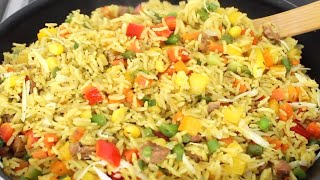 BEST COCONUT FRIED RICE RECIPE | How to Make Coconut Fried Rice