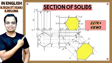SECTION OF SOLID_HEXAGONAL PRISM_Problem 7