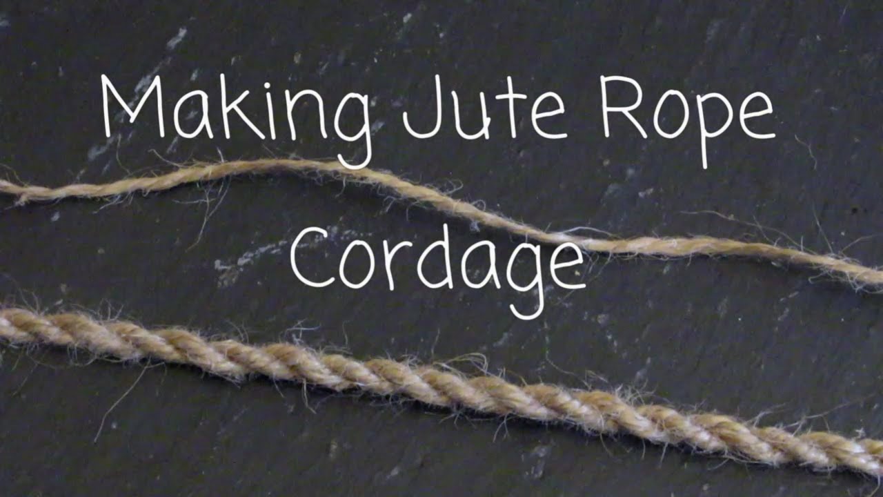 How to make jute rope on a traditional ropewalk - RopesDirect Ropes Direct