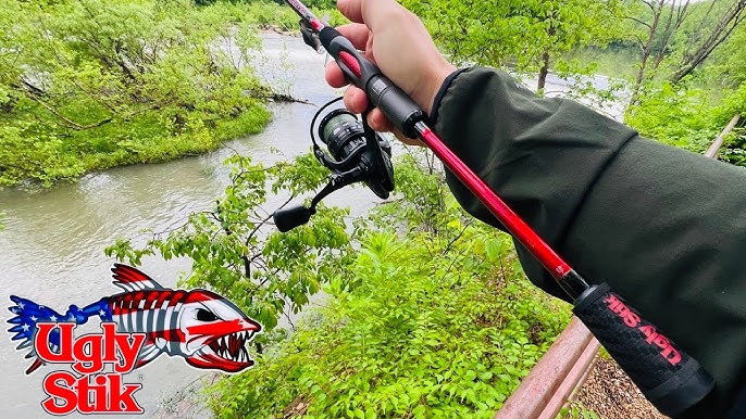 Ugly Stik Carbon Rod + Ugly Tuff Reel FULL Review (is it better than  GX2???) 