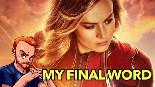 My Final Word on Captain Marvel (Extended Response)