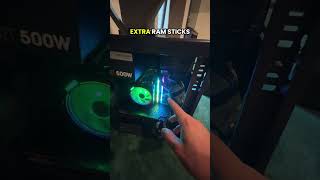 Upgrading and mangling my friends gaming pc… #pcbuild #pcupgrade #gamingpc #pcgaming #techtok