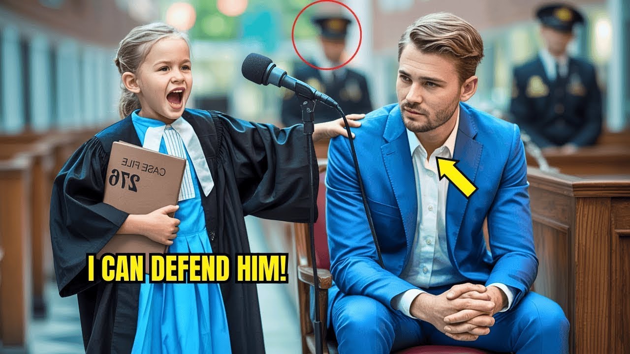 I CAN DEFEND HIM! — said the poor 8 year old girl after the lawyer abandoned the young milliona