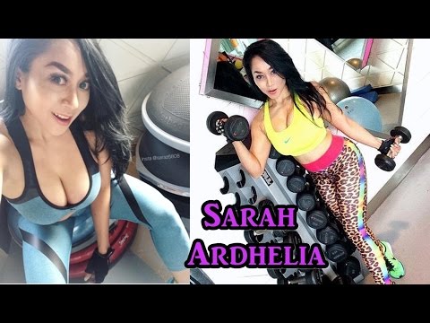 Sarah Ardhelia - Sexy Fitness Model / Full Workout & All Exercises
