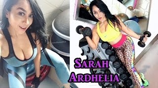 Sarah Ardhelia - Sexy Fitness Model / Full Workout & All Exercises