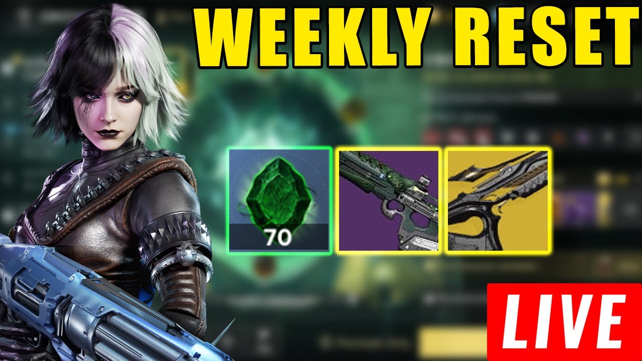 DESTINY RISING - WEEKLY RESET STREAM!