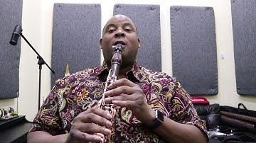 Clarinet Lesson for Advance Beginner - Upper C Scale (C D E F G A B) Clarion Range