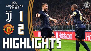 Highlights | Juventus 1-2 Manchester United | Mata freekick inspires late comeback victory!