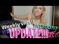 UPDATE!!! WEEKLY VIDS, BLONDE & A TATTOO?!?