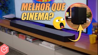 MELHOR QUE CINEMA! SOUNDBAR com CAIXAS HOME THEATER! // SAMSUNG HW-Q990D