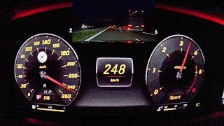 2017 Mercedes E350 d (W213) 0-248km/h acceleration