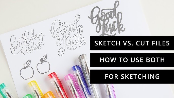 Silhouette Sketch Pens: Three Tricks for Better Sketching (and No Skipping)  - Silhouette School