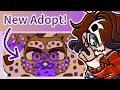 New Adopt! /// Lion & Dog Fusion! with a Cookie Theme!🍪💜