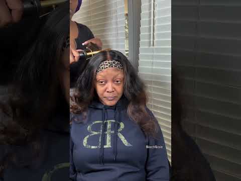 A little wig install, a lot of confidence for mom.#luvme #luvmehair #luvmeforyou  #wiginstall