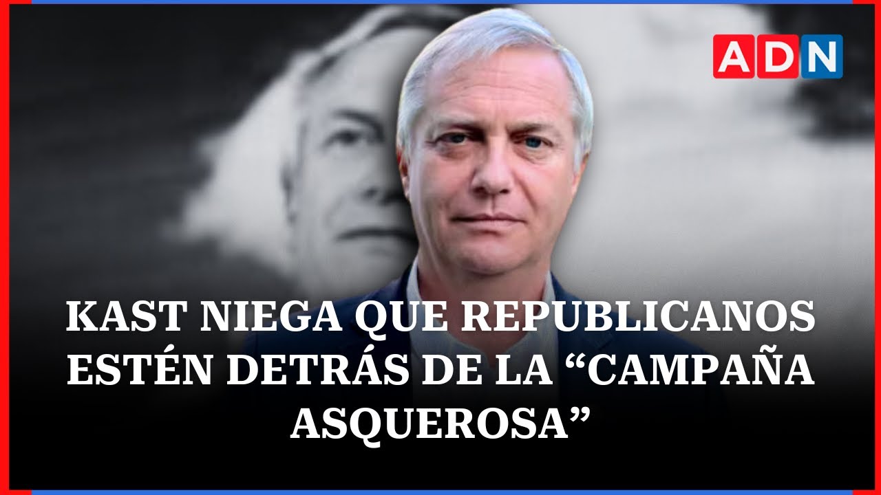 Kast niega que republicanos estén detrás de la “campaña asquerosa” denunciada por Matthei