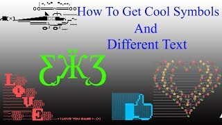 How To Get Cool Symbols And Different Text...In your android mobiles... screenshot 2
