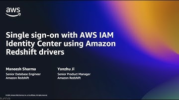 Single Sign On with AWS IAM Identity Center using Amazon Redshift Drivers | Amazon Web Services