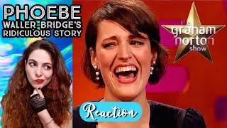 American Reacts -  PHOEBE WALLER-BRIDGE'S Ridiculous Story - The Graham Norton Show ⭐️