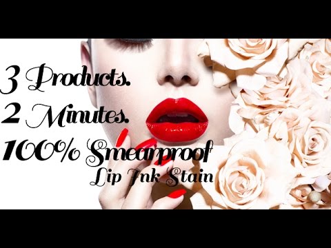 LIP INK 100% Smearproof Vegan Organic Lip Color