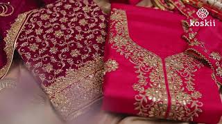 Koskii's mesmerizing range of Unstitched Salwar Suits! screenshot 3