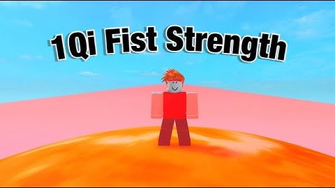 1 Quintillion Fist Strength in Spts Origin